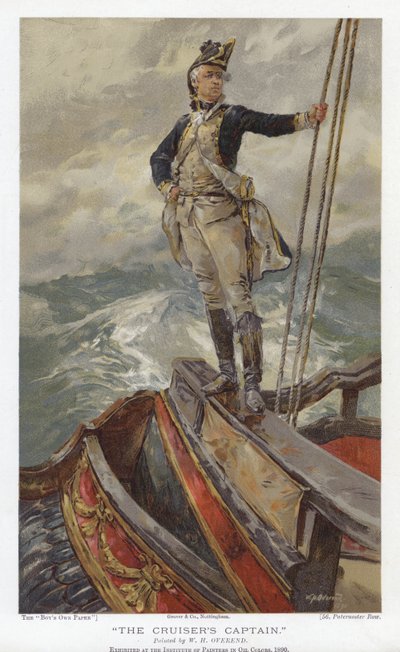 El Capitán de los Cruceros de William Heysham after Overend